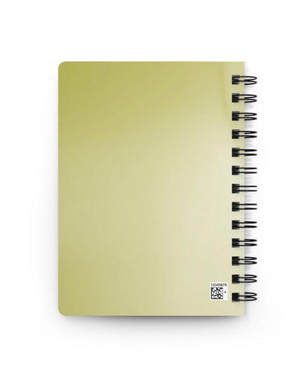Lemon Fade Spiral Bound Journal, 5" x 7" 150 pages