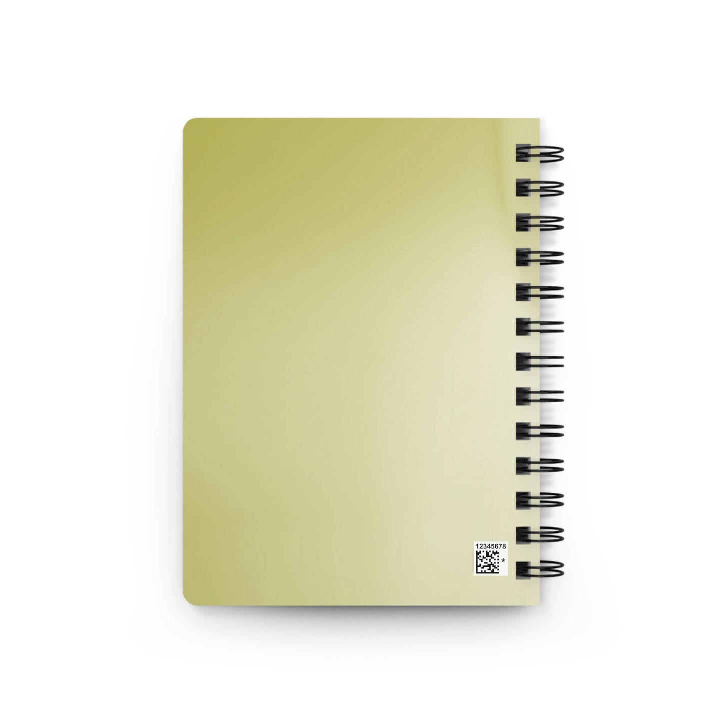 Lemon Fade Spiral Bound Journal, 5" x 7" 150 pages