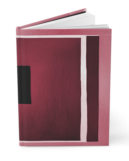 Red Shadow 5.75" x 8" Hardcover Journal Matte with 150 lined pages