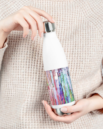 Striped Pastels 20oz Insulated Water Bottle