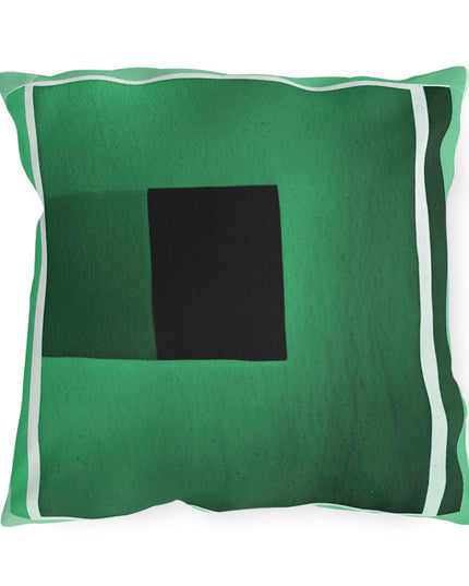 Mint Shadow 18" x 18" Outdoor Pillow