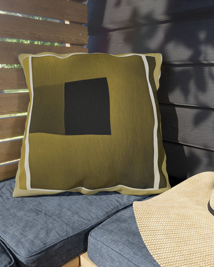 Tan Shadow 20" x 20" Outdoor Pillow
