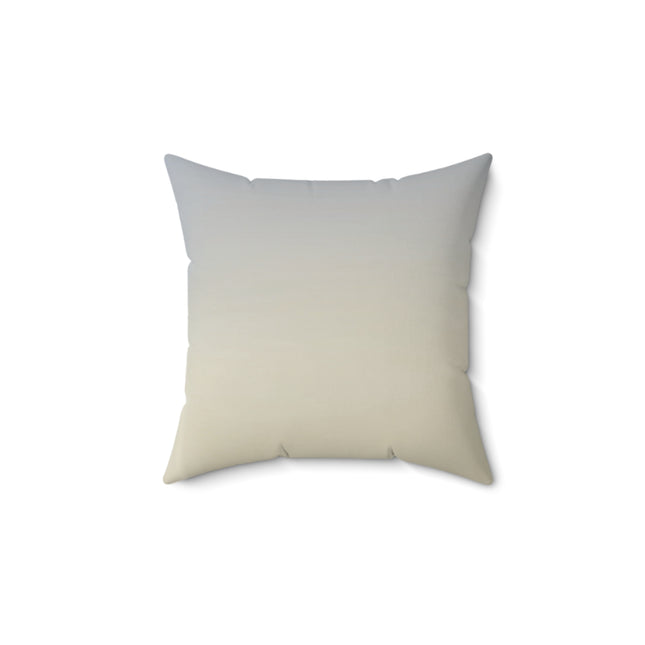 Cobalt Fade 14" x 14" Faux Suede Square Pillow