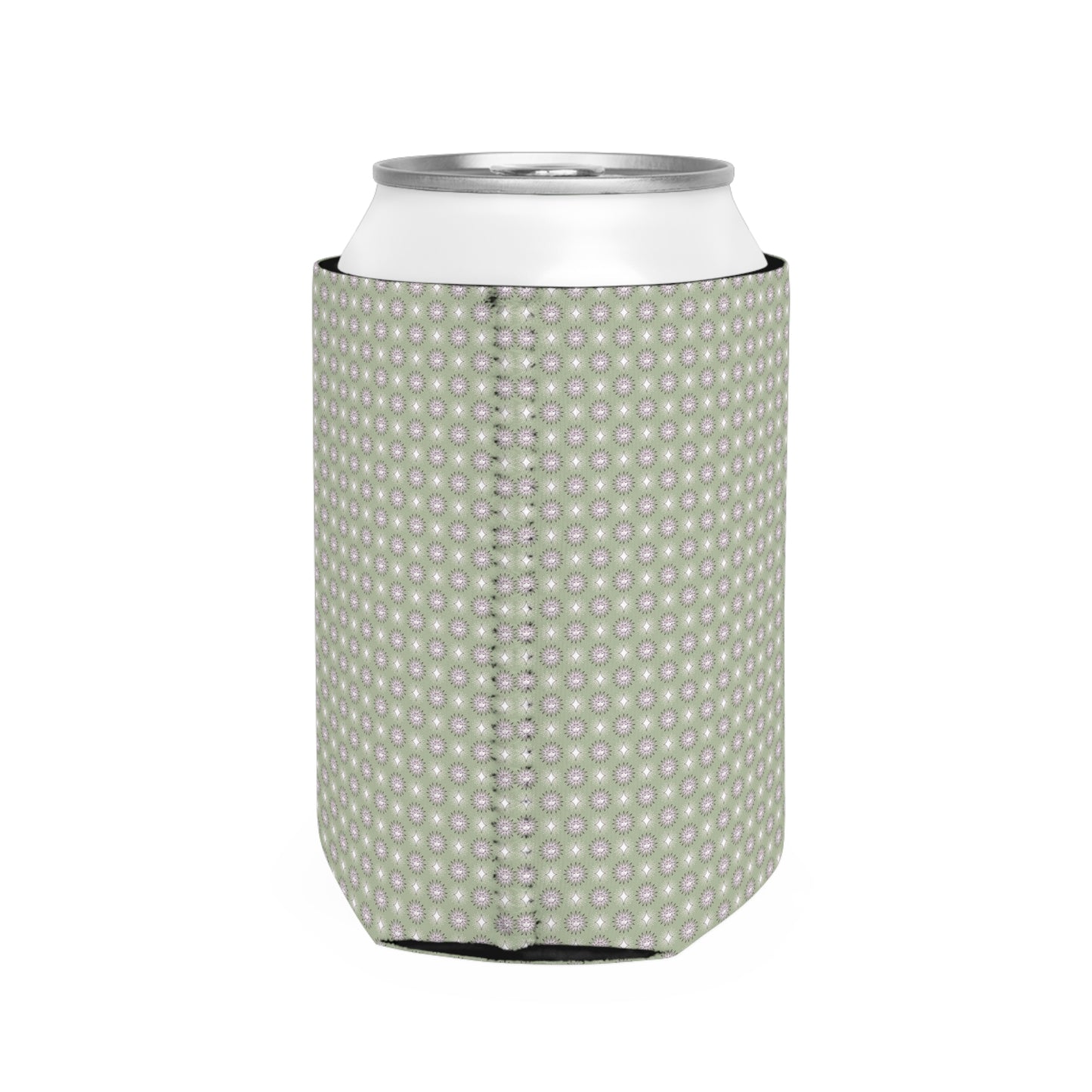 Olive Star-crossed Bodies 12 oz Can Cooler Sleeve