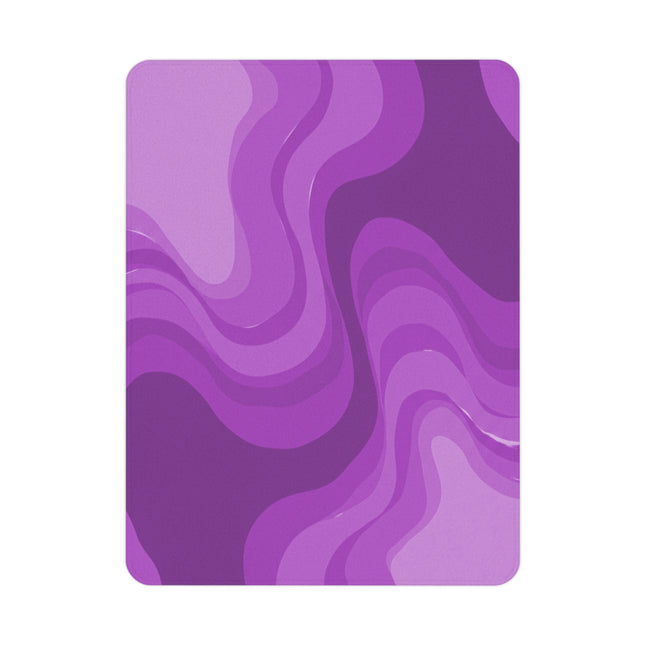 Wavey Purple Wavey Toddler Blanket, 30" x 40"