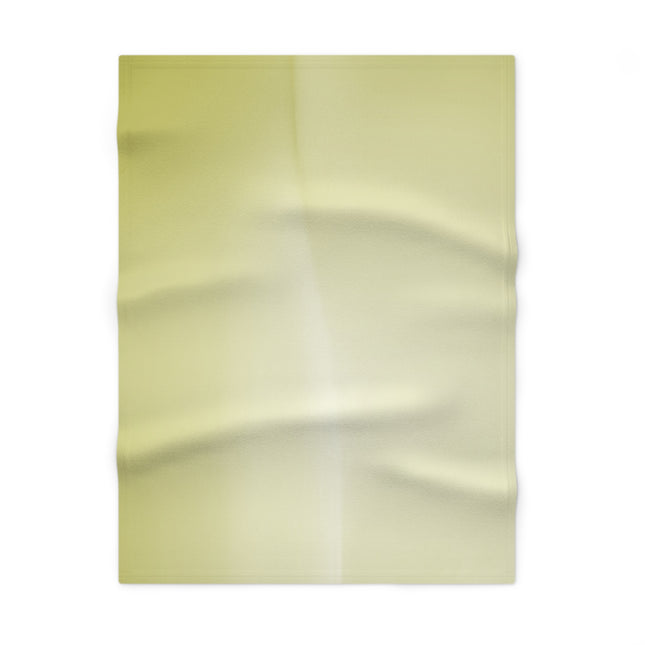 Lemon Fade Soft Fleece Baby Blanket, 30" x 40"
