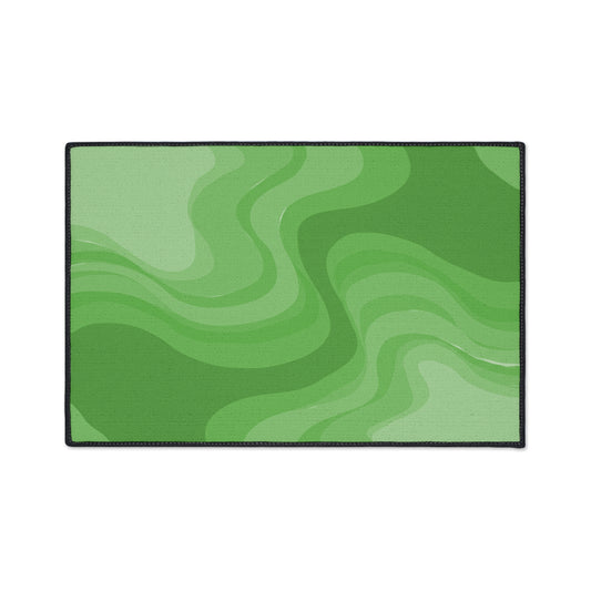 Greenie Meanie Wavey 18" x 27" Heavy Duty Floor Mat