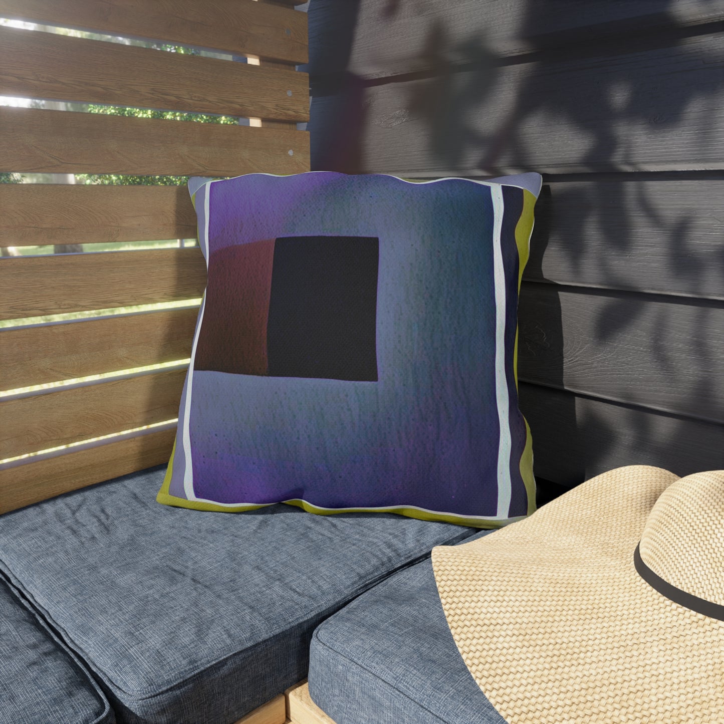Zeta Shadow 18" x 18" Outdoor Pillow