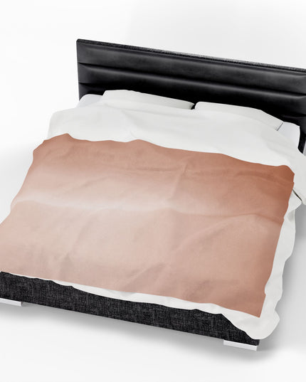 Soft Fade Velveteen Plush Blanket, 60" x 80"