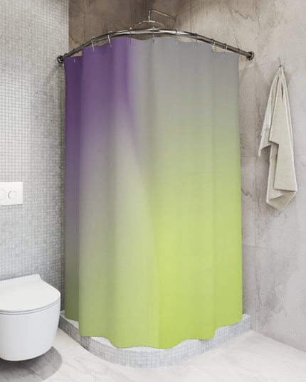 Purple Golden Fade Shower Curtains, 71" x 74"