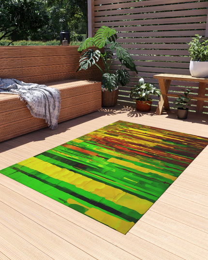 Striped Beta 48" x 72" Outdoor Rug