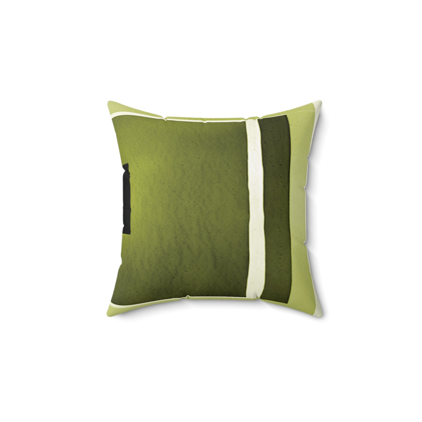 Lemongrass Shadow 14" x 14" Faux Suede Square Pillow