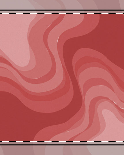 Power Red Wavey Poly Twill Napkin, 10" x 10"