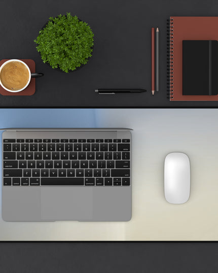 Cobalt Fade 12" x 22" Desk Mat
