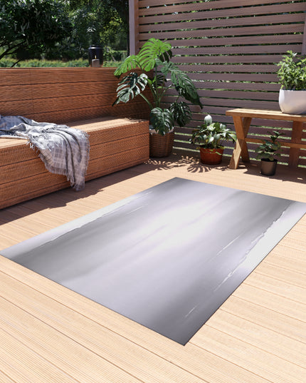 Sephia Sea Dark Fog 48" x 72" Outdoor Rug