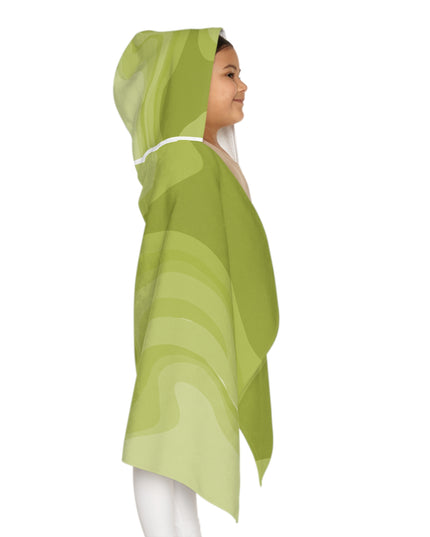 Lemon Wavey Youth Hooded Towel, 24" x 48"