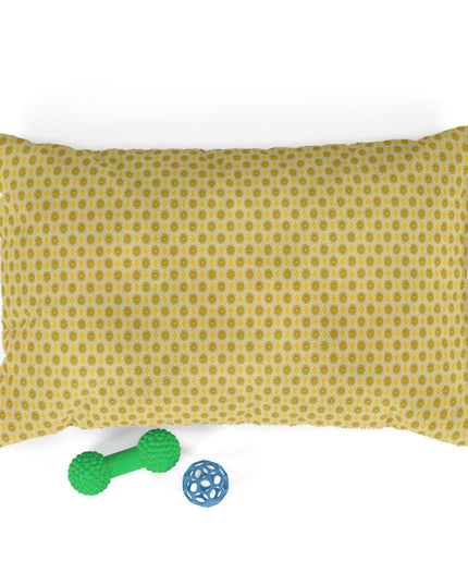 Lemongrass Star-crossed Bodies Pet Bed, 28" × 18"