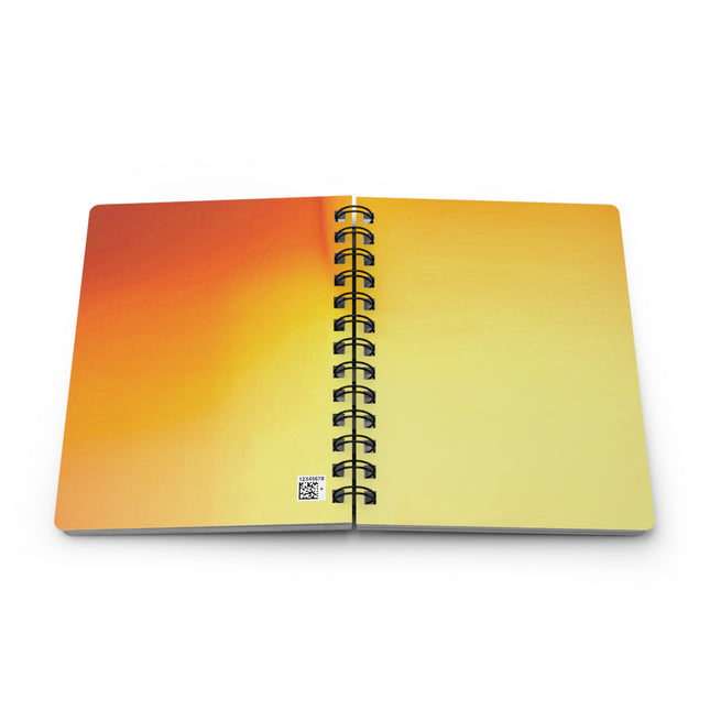 Phoenix Fade Spiral Bound Journal, 5" x 7" 150 pages