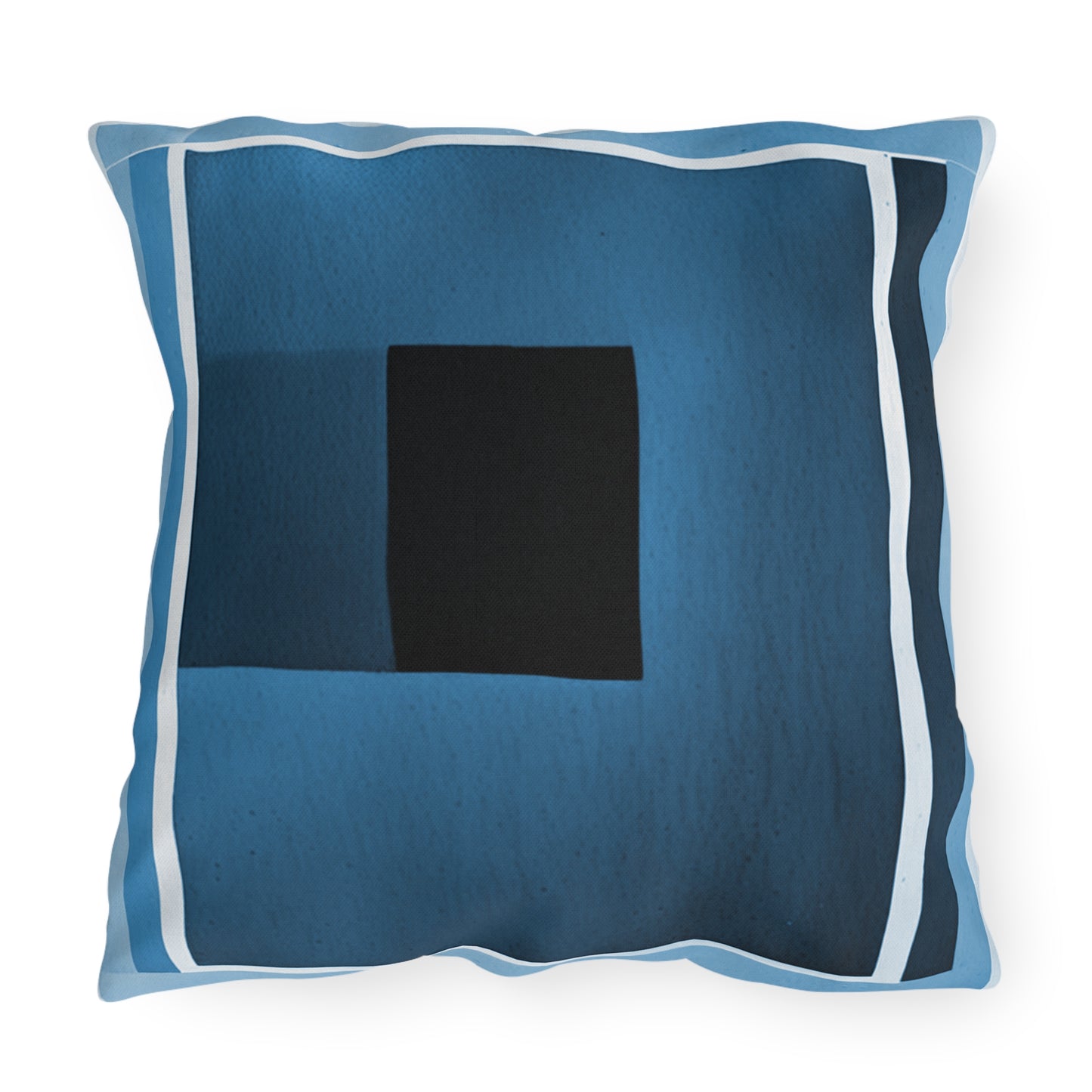 Blue Shadow 20" x 20" Outdoor Pillow