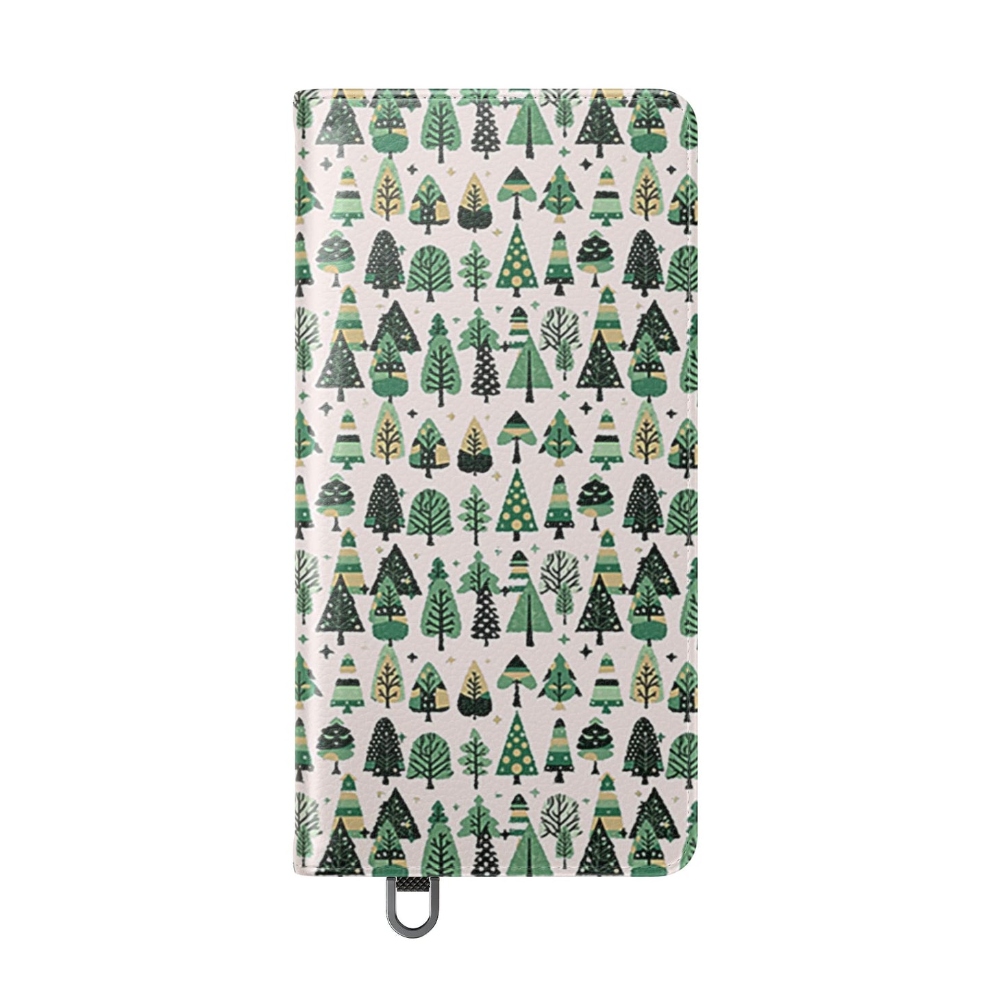 Mini Vintage Green Trees Flip Cases, Samsung Galaxy S25 Ultra