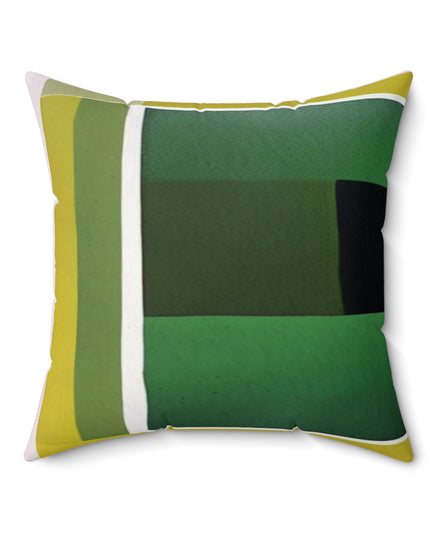 Alpha Shadow 20" x 20" Faux Suede Square Pillow