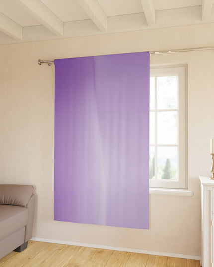 Soft Lavender Fade Window Curtain, 50" x  84", blackout