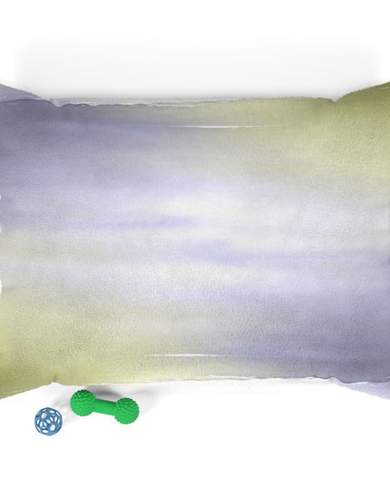 Lavender Sea Golden Fog 40" × 30" Pet Bed