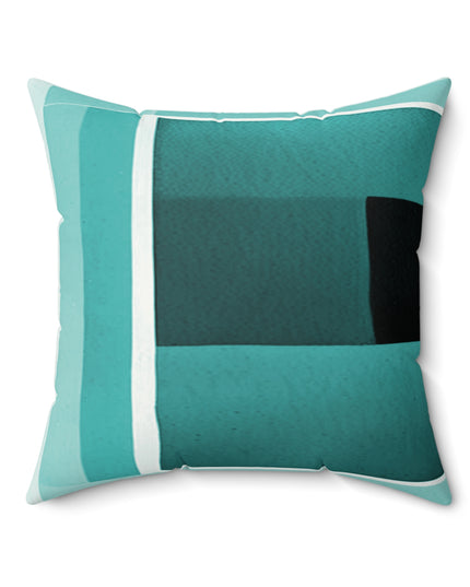 Tif Shadow 20" x 20" Faux Suede Square Pillow