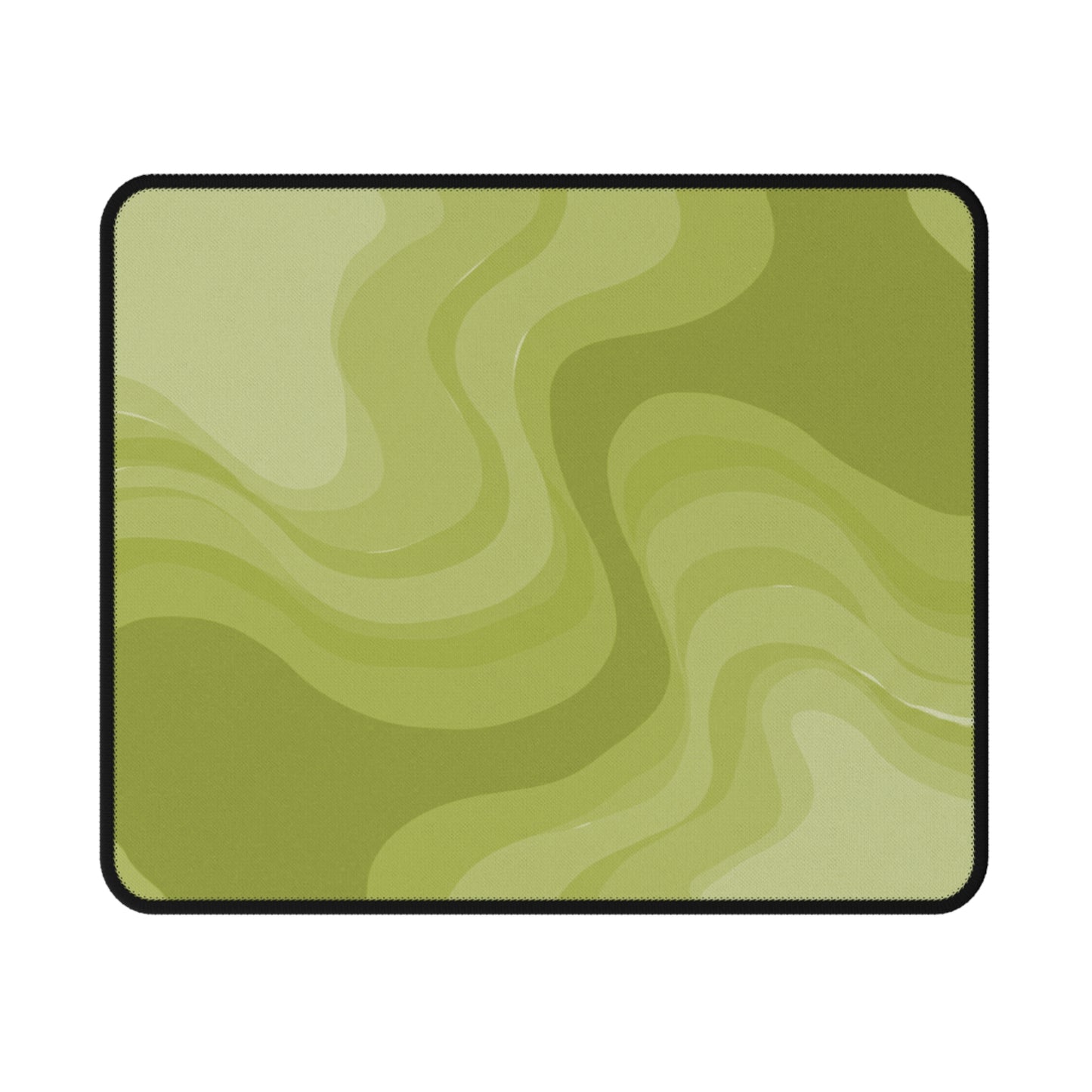 Lemon Wavey Non-Slip Gaming Mouse Pad, 9.5" X 8" Rectangle