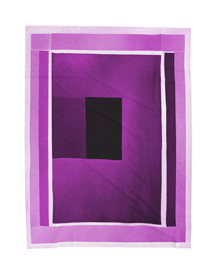 Magenta Shadow Velveteen Plush Blanket, 60" x 80"