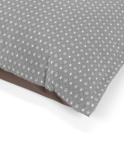 Desaturated Star-crossed Bodies Pet Bed, 28" × 18"