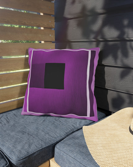 Magenta Shadow 16" x 16" Outdoor Pillow