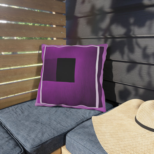 Magenta Shadow 16" x 16" Outdoor Pillow