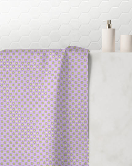 Magenta Star-crossed Bodies Mink-Cotton Towel (50% polyester, 50% cotton),  30" x 60"