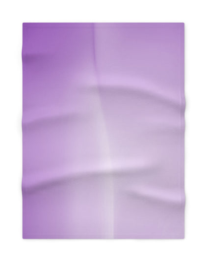 Soft Lavender Fade Soft Fleece Baby Blanket, 30" x 40"