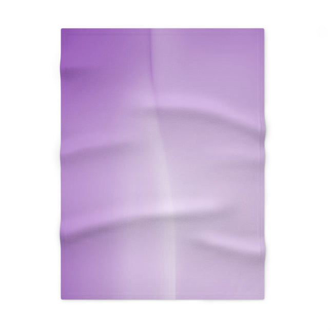 Soft Lavender Fade Soft Fleece Baby Blanket, 30" x 40"