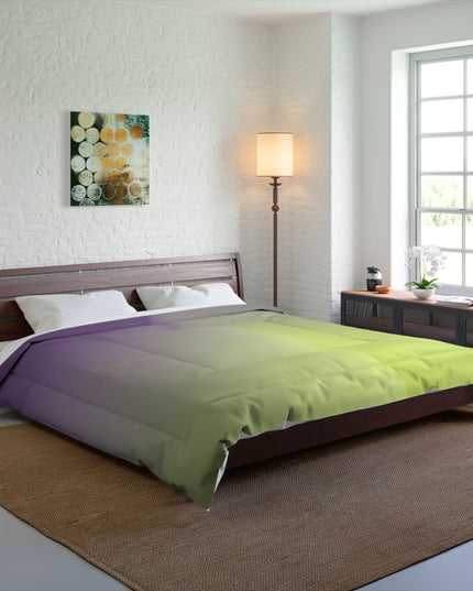 Purple Golden Fade 104" × 88" Comforter