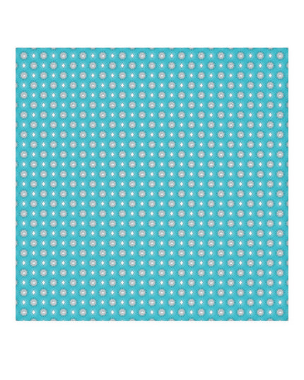 Tif Green Star-crossed Bodies Face Towel, 13" x 13"