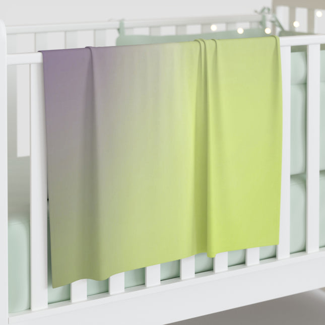 Purple Golden Fade Baby Swaddle 30″×40″ Blanket