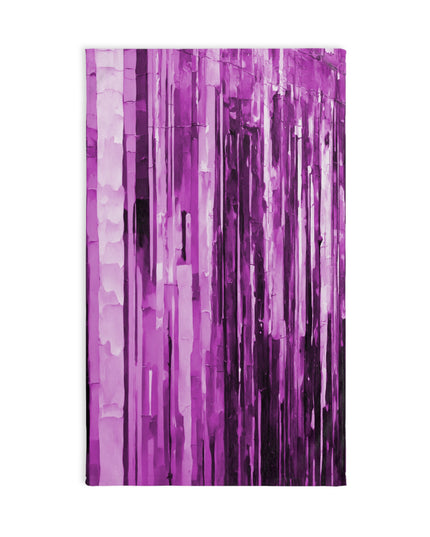 Striped Powder Lavender Hand Towel, 16" x 28"