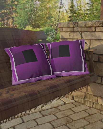 Magenta Shadow 20" x 20" Outdoor Pillow