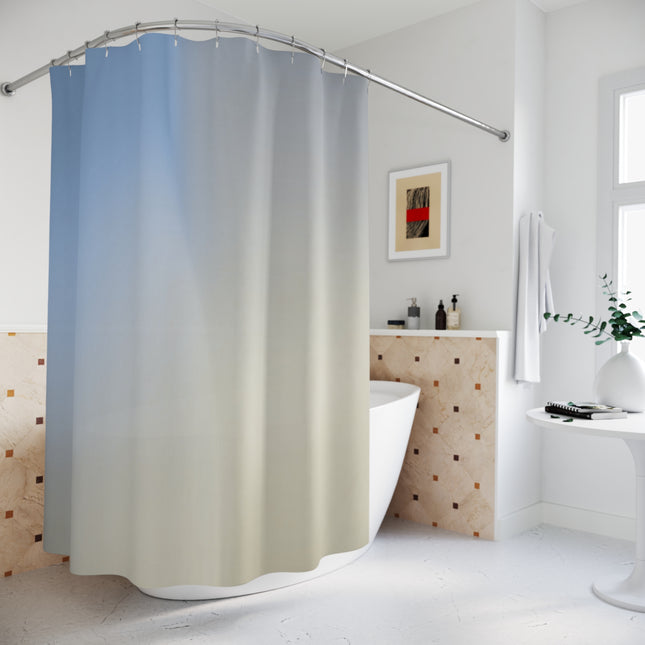 Cobalt Fade Shower Curtains, 71" x 74"