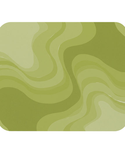 Lemon Wavey Mouse Pad, 9" x 8" Rectangle