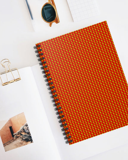 Late Evening Star-crossed Bodies Spiral Notebook - Ruled Line, 6" x 8", 118 pages