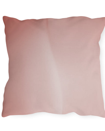 Rose Red Fade 18" x 18" Outdoor Pillow