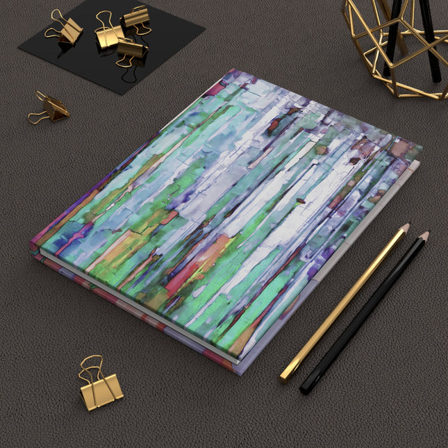 Striped Pastels 5.75" x 8" Hardcover Journal Matte with 150 lined pages