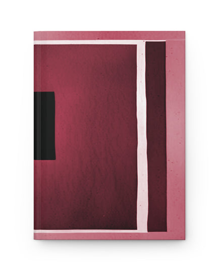 Red Shadow 5.75" x 8" Hardcover Journal Matte with 150 lined pages