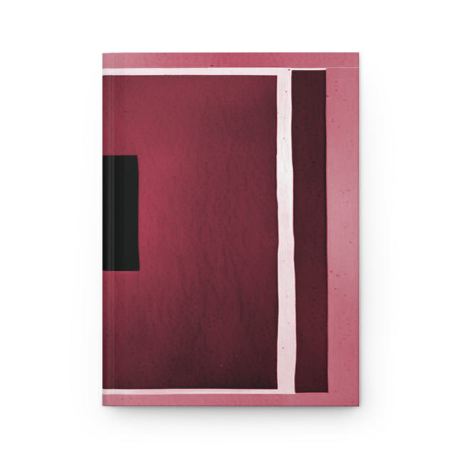 Red Shadow 5.75" x 8" Hardcover Journal Matte with 150 lined pages