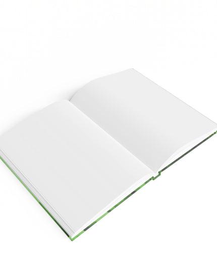 Striped Mint Pastel 5" x 7" Journal - 128 Blank pages