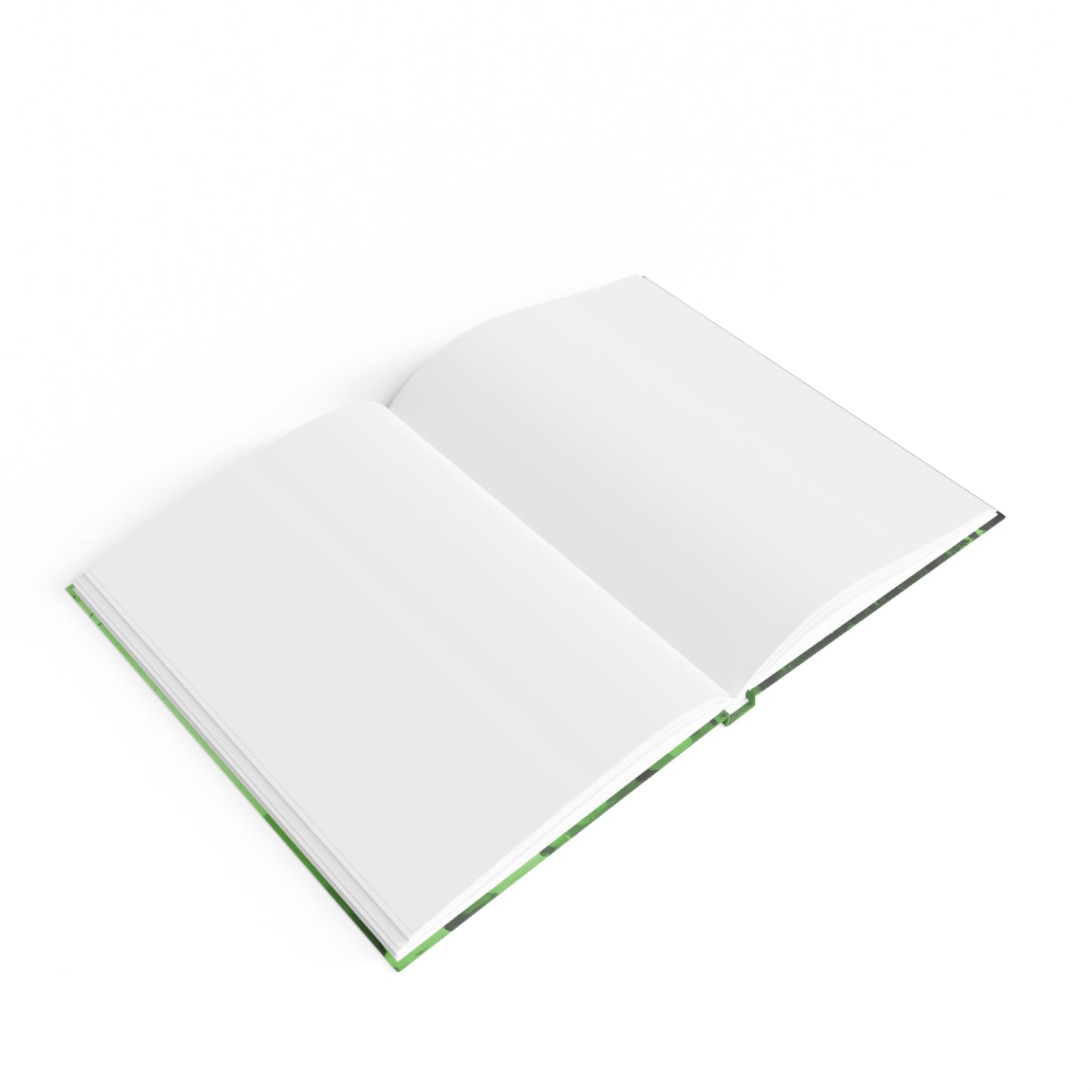 Striped Mint Pastel 5" x 7" Journal - 128 Blank pages